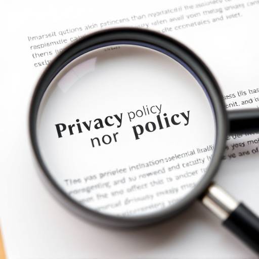 A magnifying glass over a document titled Privacy Policy, symbolizing policy updates.