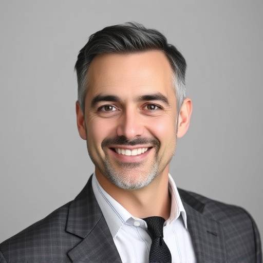 Gentleman Daniele Fontana smiling